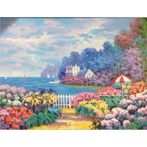 艺术品图片：艺术家莫明标油画作品名称《【神秘花园】作者莫明标 临摹》价格720.00 元