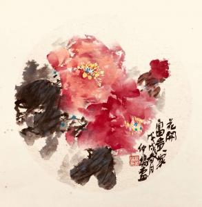 艺术品图片：艺术家叶仲桥国画作品名称《花开富贵家》议价