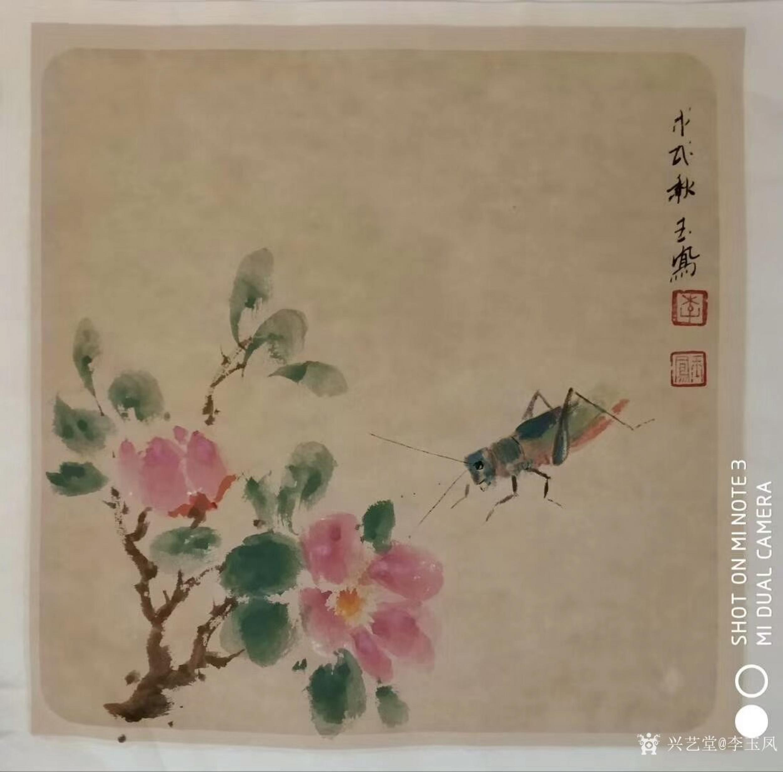 画斗方蟋蟀系列作品《七月在野,八月在宇,九月在户,十月蟋蟀入我床下