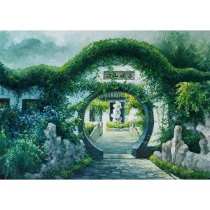 艺术品图片：艺术家高剑峰油画作品名称《【扬州小景】作者高剑峰》价格4800.00 元