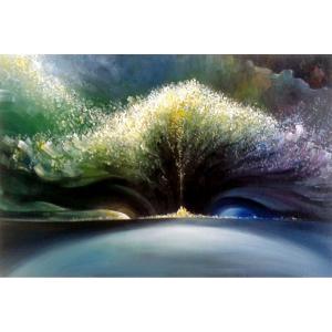艺术品图片：艺术家高剑峰油画作品名称《【上下求索】作者高剑峰》价格3600.00 元