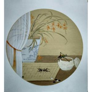 艺术品图片：艺术家傅斌科文玩杂项作品名称《【昆虫记】作者傅斌科》价格960.00 元