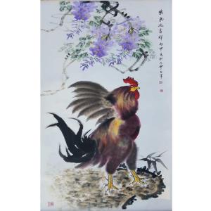 艺术品图片：艺术家王世军国画作品名称《【花鸟4】作者王世军》议价