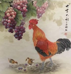 艺术品图片：艺术家周卫红文玩杂项作品名称《葡萄树下》价格600.00 元
