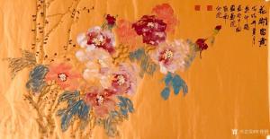 艺术品图片：艺术家叶仲桥国画作品名称《花开富贵》议价