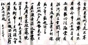 艺术品图片：艺术家陈文斌书法作品名称《黄州寒食诗二首》价格10000.00 元