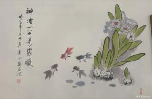 艺术品图片：艺术家李崇山国画作品名称《最近几天的作品》价格1300.00 元