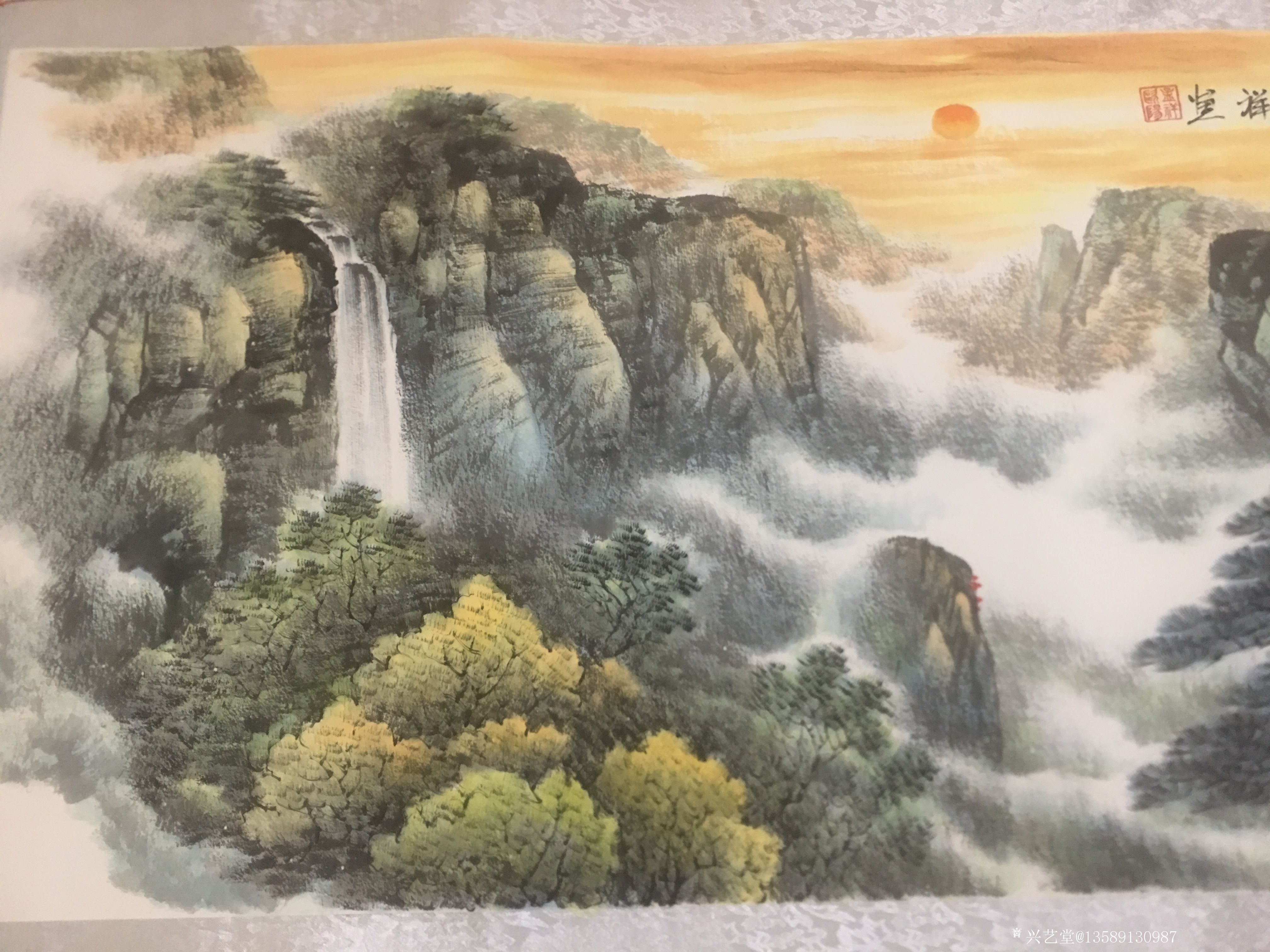 13589130987收藏:欧阳孟祥先生作品,山水画