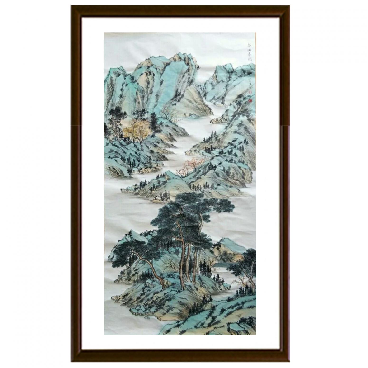 陈亚龙国画作品《【山水1】作者陈亚龙》【图2】