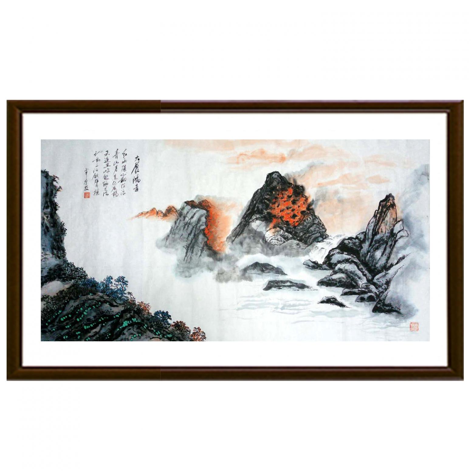 李牧国画作品《【大展宏图】作者李牧》【图2】