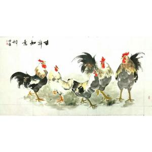 卢士杰国画作品《【吉祥如意7】作者卢士杰》价格1536.00元