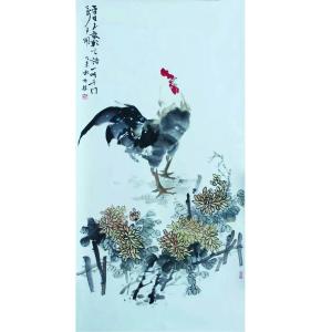 卢士杰国画作品《【大吉3】作者卢士杰》价格1536.00元