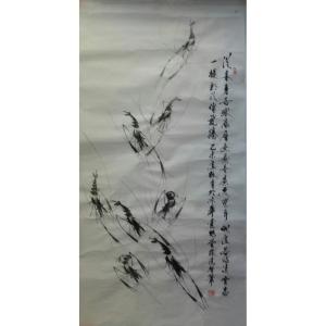 张鸿智国画作品《【从来身居水底层】作者张鸿智》价格1920.00元