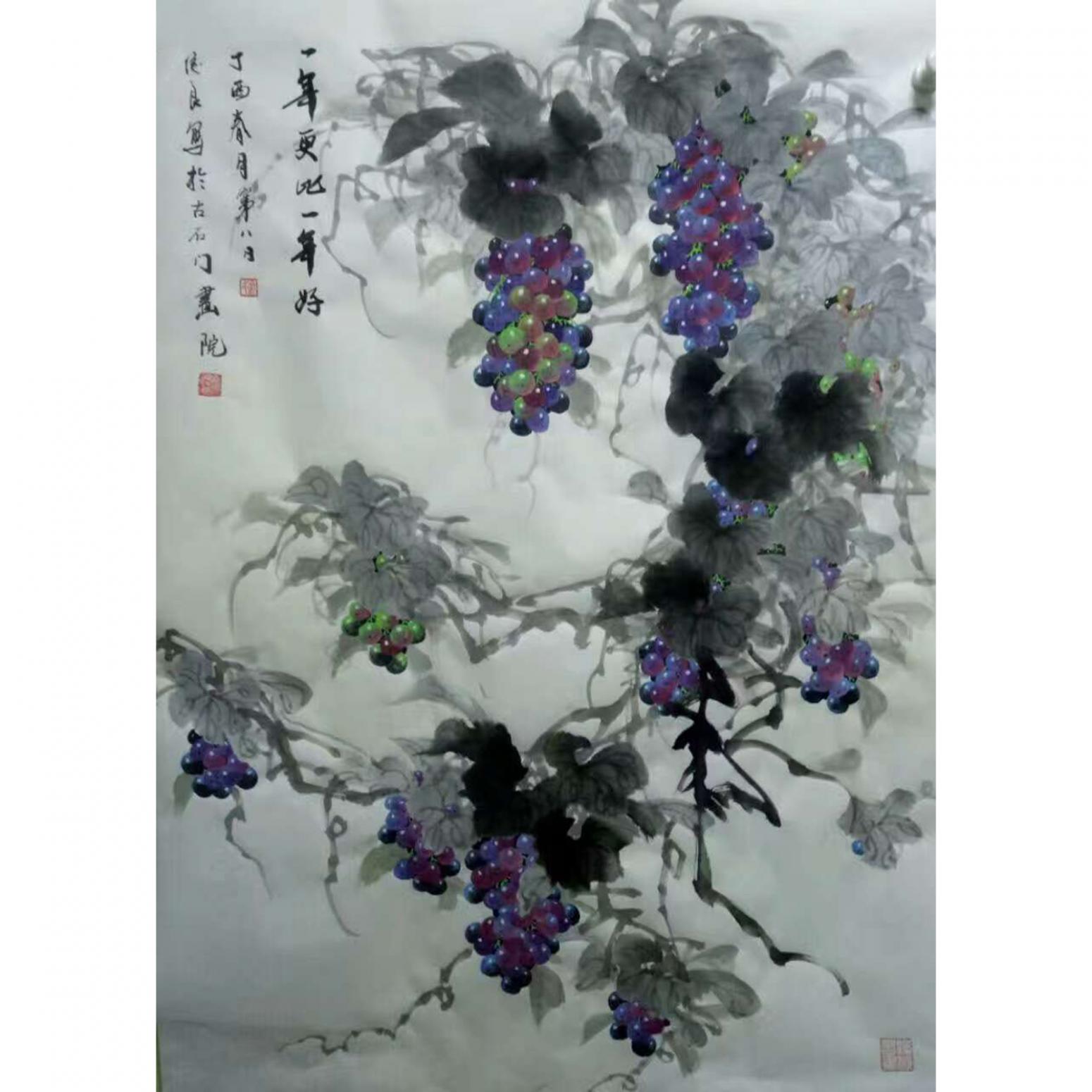 卢士杰国画作品《【一舞更比一舞好】作者卢士杰》