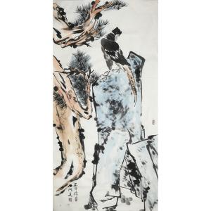 王君永国画作品《【苍鹰4】作者王君永》价格1152.00元