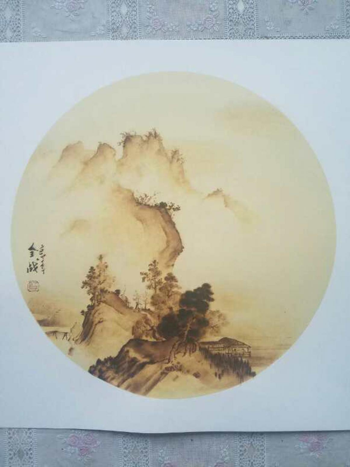 王全战文玩杂项作品《王大师烙画作品》【图3】