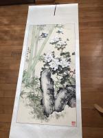 艺术家徐建清日记:国画花鸟类，兴之所至一气呵成，未及题名，绘制过程拍照留念，欢【图3】