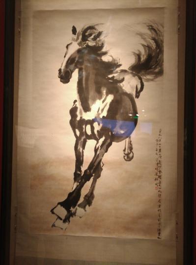 杨牧青日记-昨日恋于画展，今日细品画作，美术馆人头攒动。今年戊戌之岁，中国美术馆四、五个大展【图4】