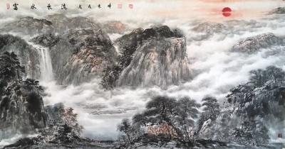 袁峰日记-很久没画山水了……袁峰山水作品欣赏！【图2】