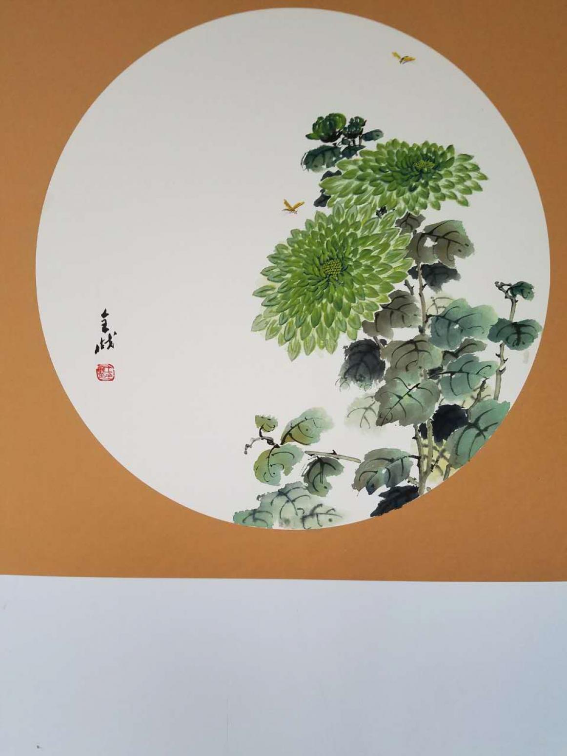 王全战国画作品《秋》【图2】