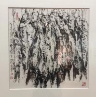 艺术家邓澍生活:应邀参加张老师的画展，他的作品极具个性令人振憾。【图2】