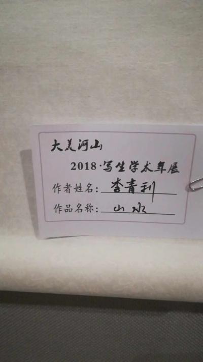 李青利生活-大美河山写生学术年度展圆满成功【图1】