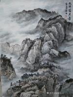 艺术家祝汉山日记:《牧牛富居图》，140×70，祝汉山国画作品【图1】