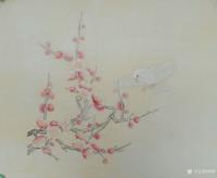 艺术家韩梅日记:仿宋花鸟小品，新近作品，尚未题款，喜欢的可订画
韩梅【图2】