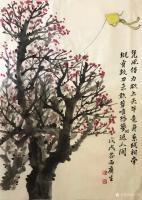 艺术家石广生日记:国画《风筝梦》
闻中兴公司芯片断供，有所感，乃作此：
凭【图0】