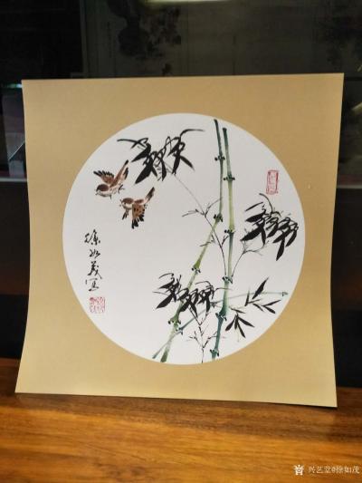 徐如茂生活-央视名嘴朱军，著名作家梅毅，古城草根画家徐如茂先生参于书香天府，全民阅读活动【图4】