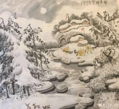 陈新兴日记-冰雪画作品系列，欢迎欣赏。多谢宗亲，朋友一路上默默鼓励，厚爱，支持我能在艺术道路【图3】