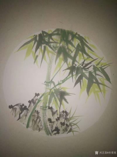 乔荣英日记-国画小品《梅兰竹菊》四君子
  花中四君子梅兰竹菊的称赞由来已久，自是达成共识【图2】