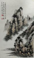 艺术家杨玉忠日记:国画山水画《湖山清夏》《行到水穷处，坐看云起时》《山静似太古【图3】