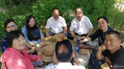 杨牧青日记-2018年5月26日至27日，易安诗词书画国学沙龙银河谷/悠然谷文旅产业基地文化【图4】