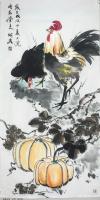 艺术家王君永日记:国画花鸟画近作《荷塘清夏》，《绿叶成荫子满枝》，《富贵长寿》【图2】