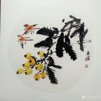 艺术家高勇利日记:国画花鳥小品一组《鳶尾》《紫藤》《卷丹》《凌霄》《枇杷》《芙【图3】