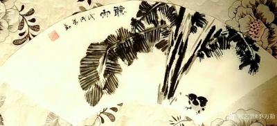 李万勤日记-国画扇面《秋趣》
让因生活奔波忙碌而浮躁不安的我们，
在这国画精美之地得到片【图6】