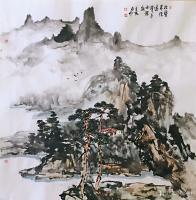 艺术家赵永利日记:《溪静云生石》，《春晓》，《登高放眼》，《水曲山如画，溪虚云【图5】