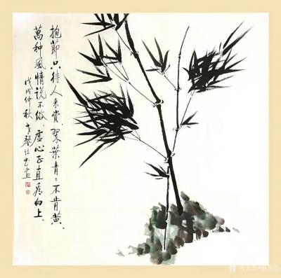 秦发艺日记-梅兰竹菊四斗方。
【老琴诗书画】
梅花，兰花，竹子，菊花，被称为“四君子”。【图3】