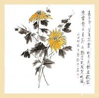 艺术家秦发艺日记:梅兰竹菊四斗方。
【老琴诗书画】
梅花，兰花，竹子，菊花【图3】