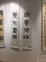 艺术家金新宇收藏:热烈祝贺全国首届金氏传承良好家风家训书画展在山东日照图书馆隆【图5】