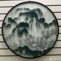 艺术家周海波日记:《钉子画》，用钉子制作的山水画，今天完成最后一遍上色！立体与【图0】