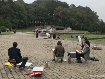 高显惠收藏-中国美术家协会福建省上杭县古田会址写生基地，感谢主办单位提供全方位的服务。上杭县【图4】