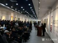 艺术家阎敏生活:宝安区美术年度大展《欢聚》开幕式在宝安区图书馆负一楼展览厅隆【图0】