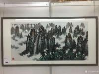 艺术家叶向阳荣誉:国画山水画作品《黄山千峰展雄姿》在雅昌