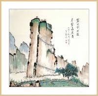 艺术家秦发艺日记:若问何所往，尽管高处去。国画山水，四尺斗方。二零一九年元月老【图0】