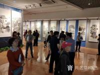 艺术家魏杰收藏:《醉美乡情—魏杰中国画作品展》在南昌新四军军部旧址陈列馆隆重【图1】