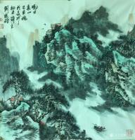 艺术家刘应雄日记:国画山水写生作品《十八洞邨一角》《永州八记钴鉧潭西小丘记》《【图5】