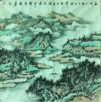 艺术家刘应雄日记:国画山水画写生作品《永州八记》《永州八景》系列山水画作品选；【图2】