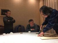 艺术家孙传海收藏:丁元明老总定制年底礼品烙画山水四条屏完工。
 烙画山水四条【图0】